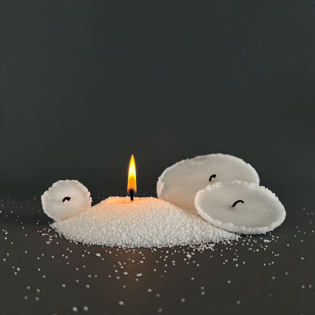 Sand Wax Candle
