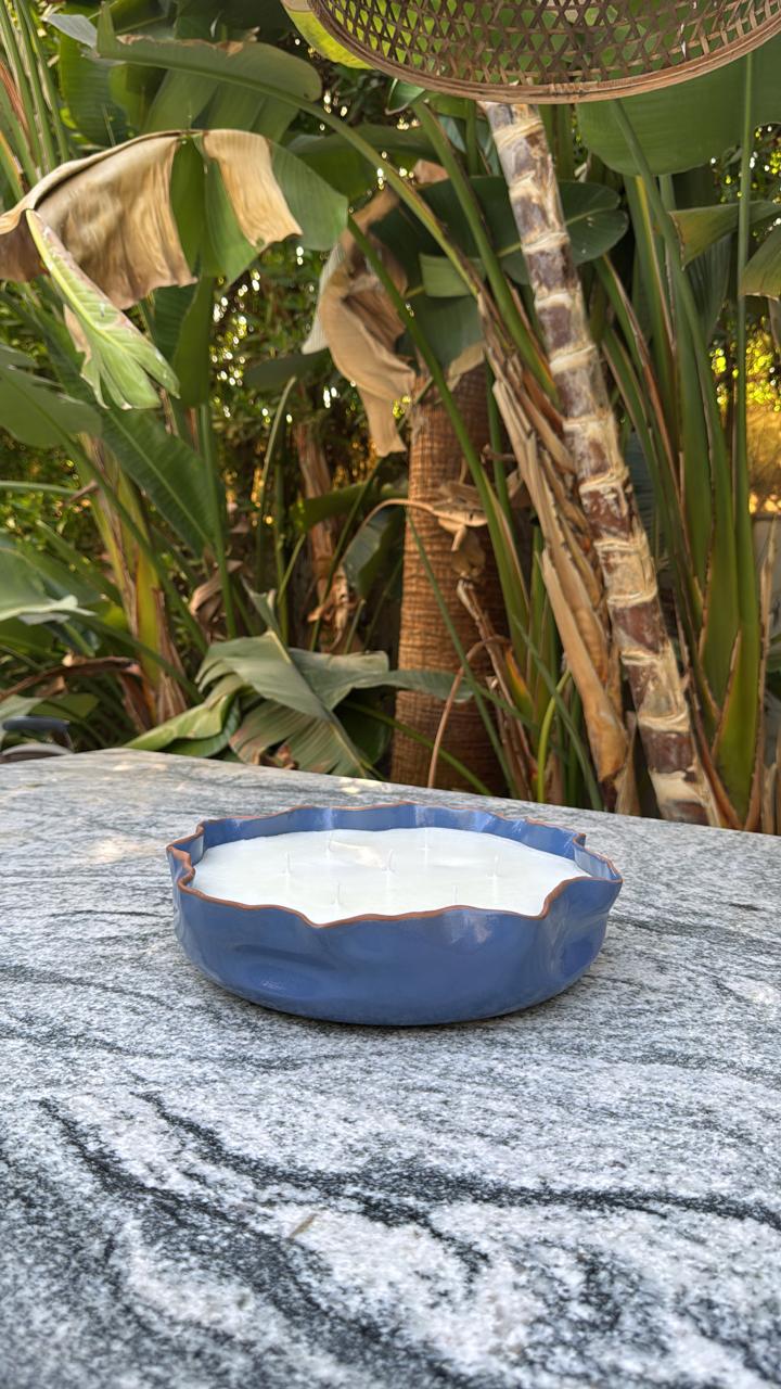 Clay Pot Candle, Relaxing Detox and Vanilla