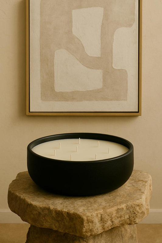 Clay Pot Candle, Vanilla Mist