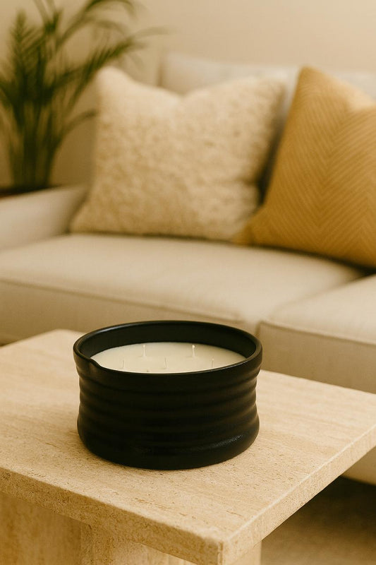 Clay Pot Candle, Vanilla Mist