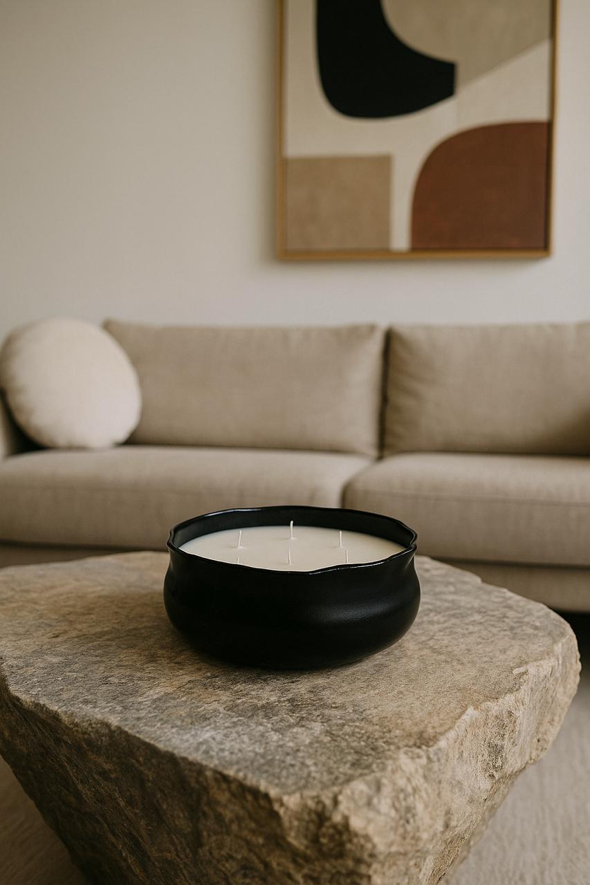 Clay Pot Candle, Vanilla Mist